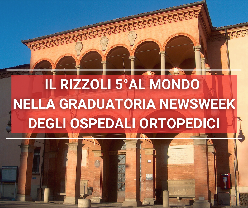 Grafica 5° posto del Rizzoli nella categoria ospedali ortopedici a livello mondiale